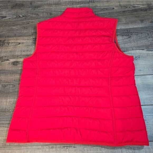 Nwt Brooks Brothers Thermore Reversible women's insulated vest red or blue plaid - Picture 7 of 12